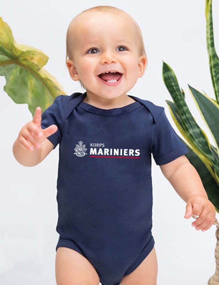 baby rompertje korte mouwen korps mariniers