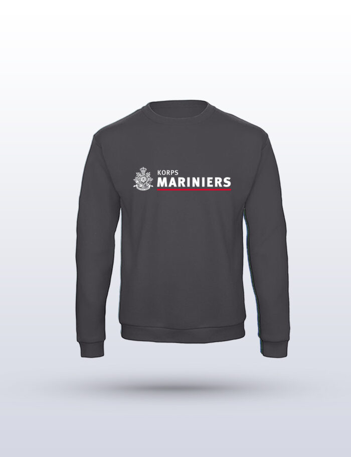Trui Korps Mariniers grijs- sweater Korps Mariniers