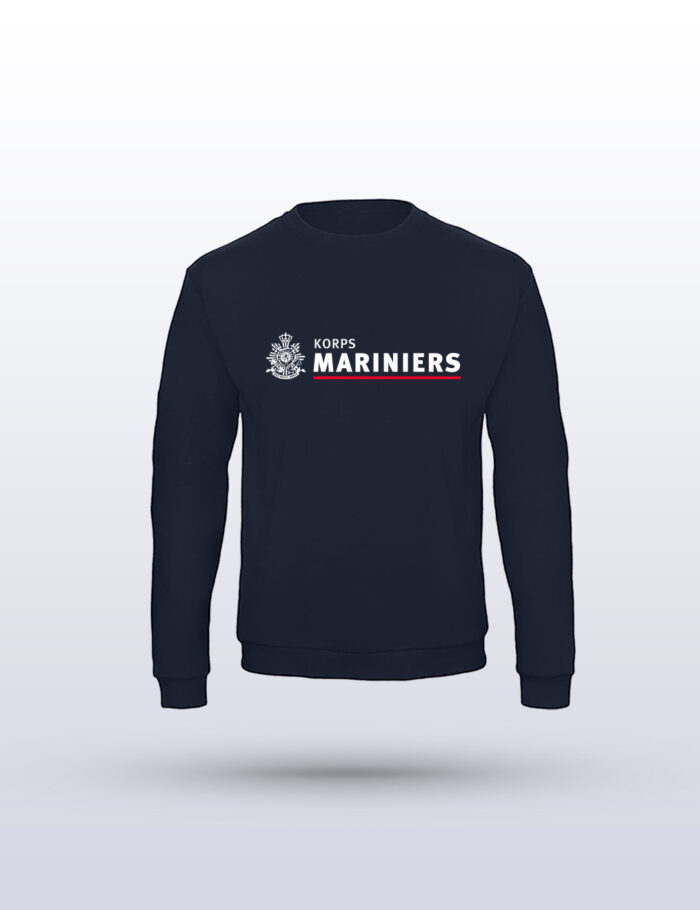 blauw Trui Korps Mariniers - sweater Korps Mariniers