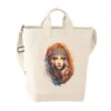 gypsy soul woman-tote bag-tote tassen - gypsy life - tote bag met print-katoenen tas met rits