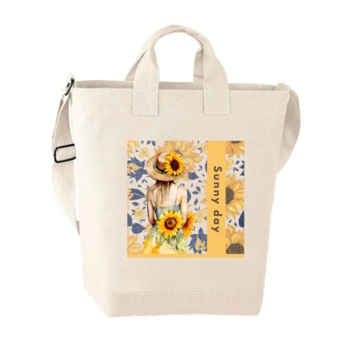 sunny day tote tas-tas zonnebloem-schoudertas kopen-print only for you-tas kopen